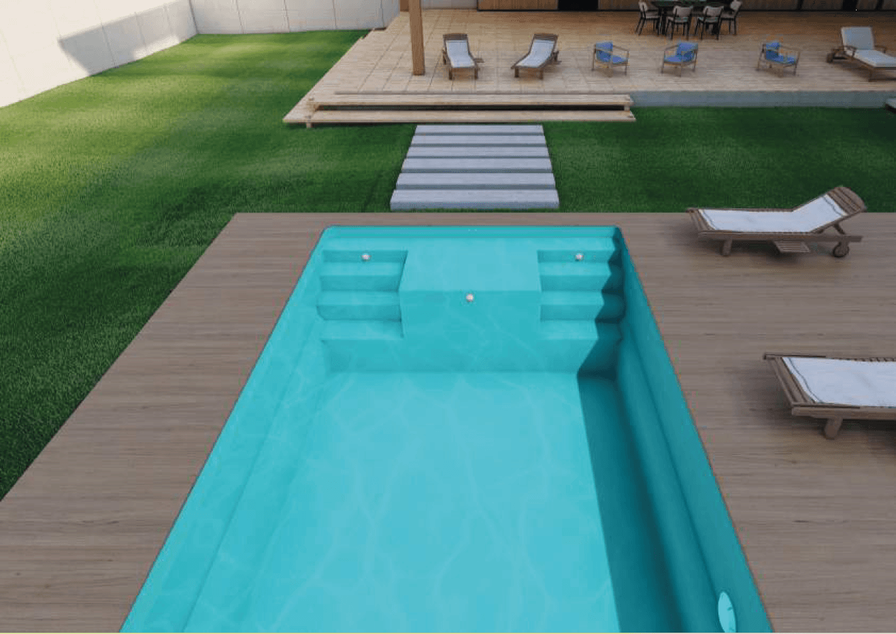 PERLE 8 8.00x4.00x1.50m